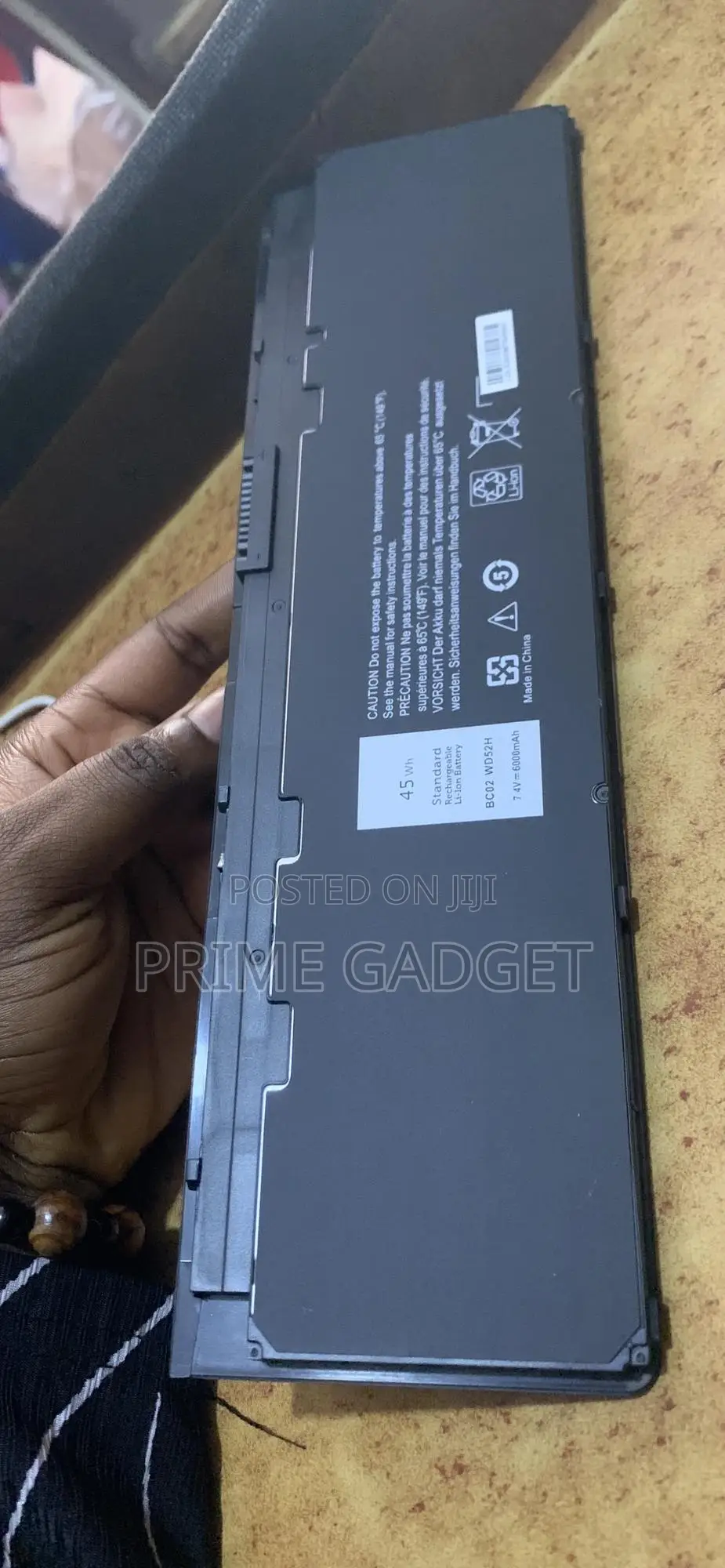 E7240,e7250/Wd52h Battery