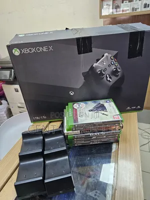 Xbox One X With 7 Games