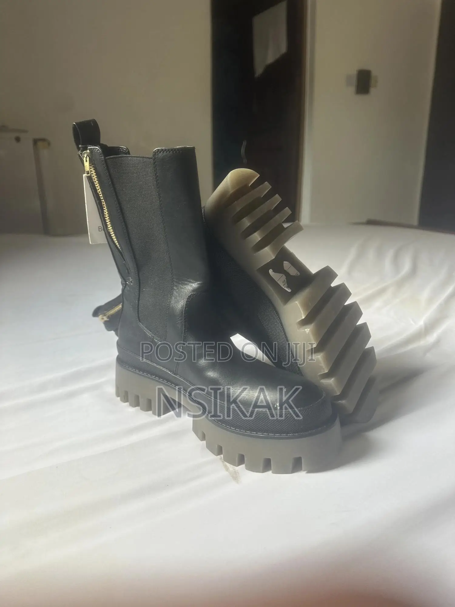 High Leather Boot