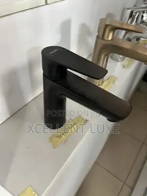 Hansgrohe Black Basin Mixer Tap Made in Germany