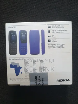 New Nokia 105 Black