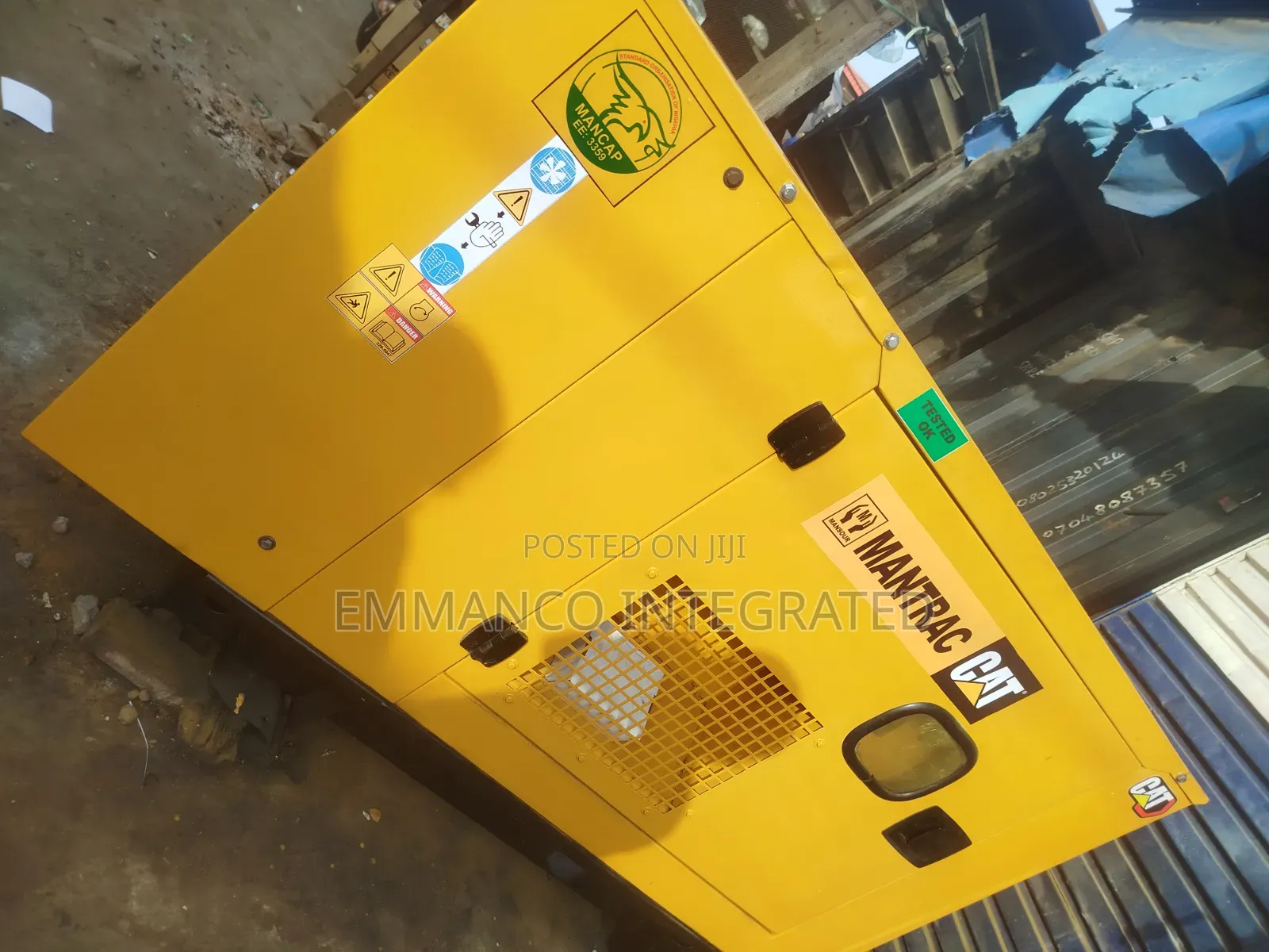 15kva Iister Generator Mantrac