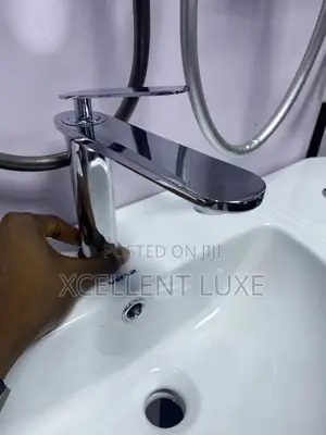 Stainless Basin Mixer Faucet (British Standard)