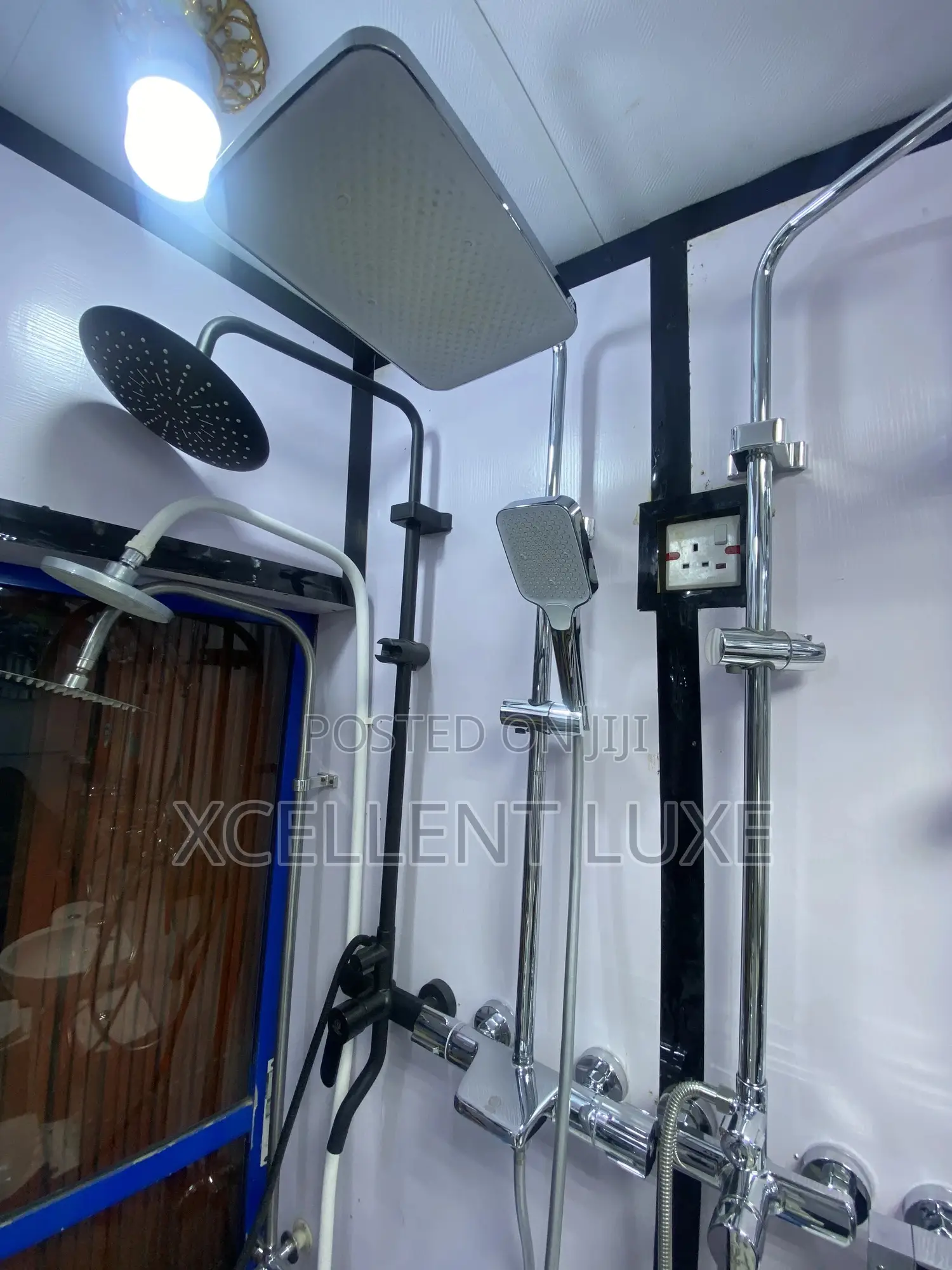 Thermostatic Shower Set, Copper Engine (British Standard)