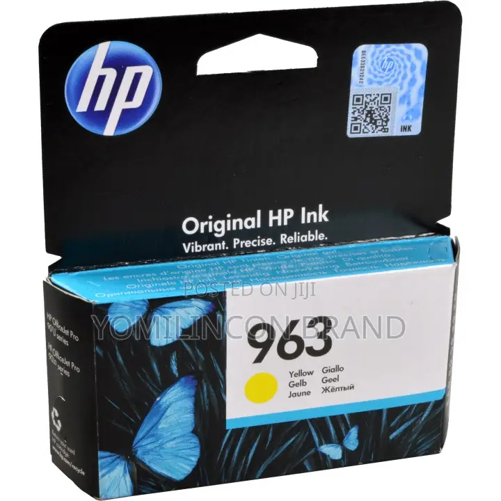 Hp 963 Ink Yellow