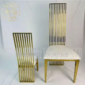 Royal Gold High Back Event Chair