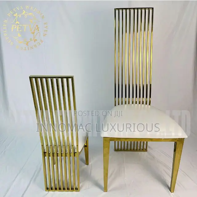 Royal Gold High Back Event Chair