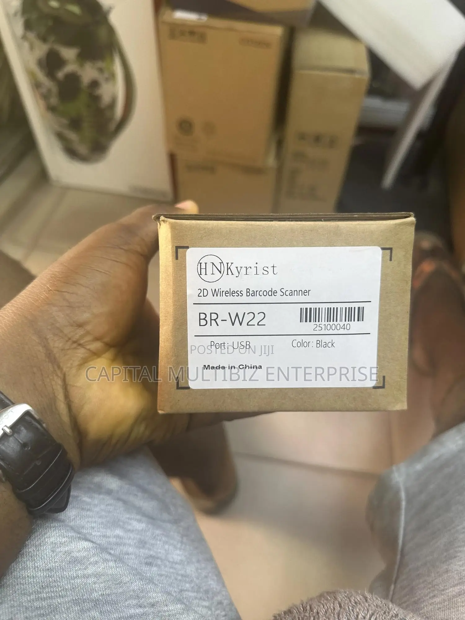 Hnkrist Hand Held Barcode Scanner