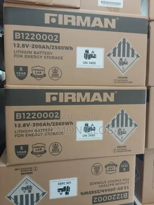 2.5kwh Firman Lithium Battery Available