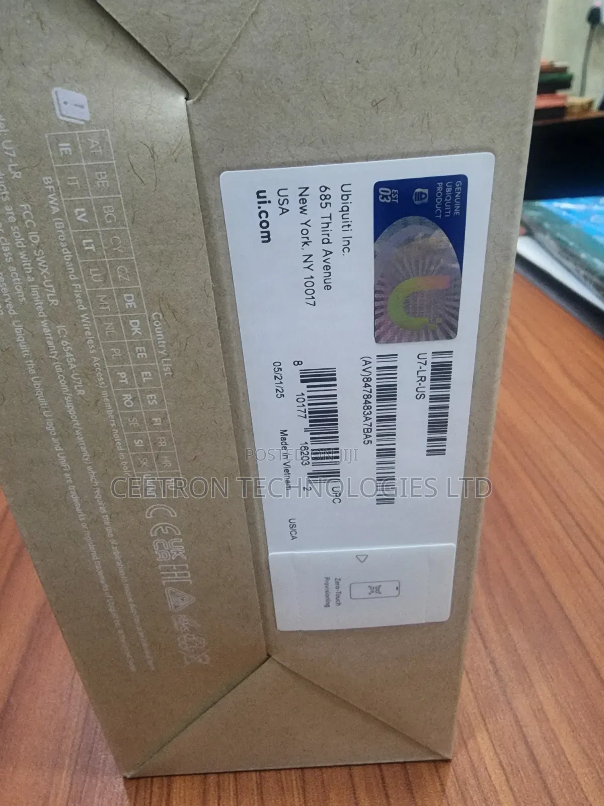 Ubiquiti: U7 Long Range Wifi 7 Indoor Access Point