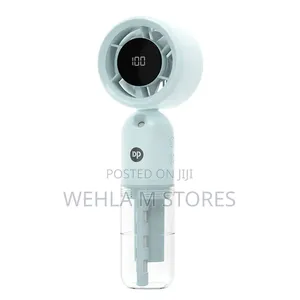 Portable 3000mah Ice Cooling Handheld Mist Spray Fan Dp-7645
