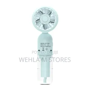 Portable 3000mah Ice Cooling Handheld Mist Spray Fan Dp-7645