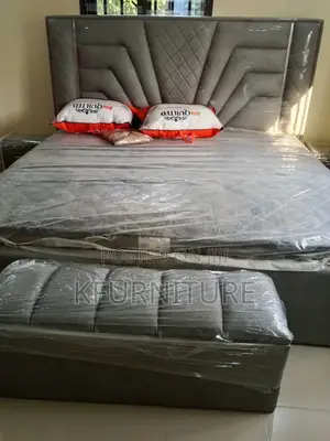 New 6 by 6 Bed Frame With Accessories
