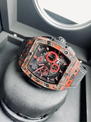 High Quality Luxury Hublot Rubber Wristwatch