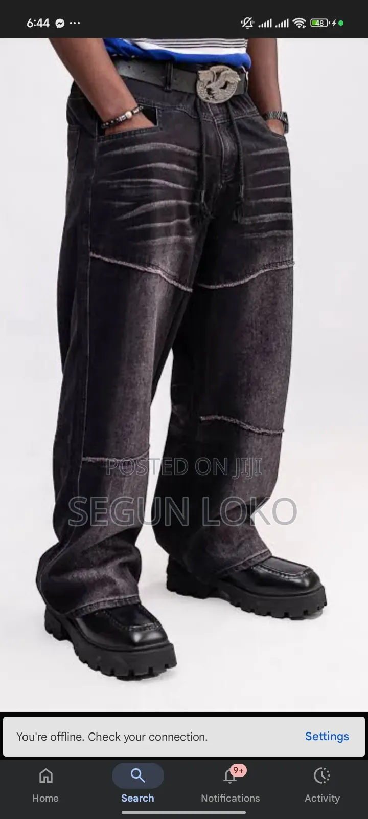Black Stone Jeans
