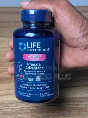 Life Extension Prenatal 120 Softgels | Advanced Formula | Lagos
