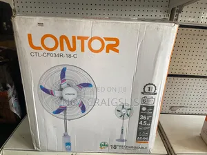 Lontor 18 Inches Rechargeable Fan Latest Model With Remote