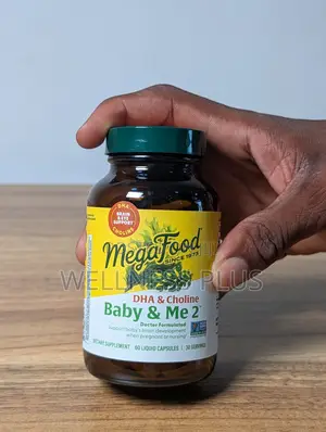 Megafood Prenatal Dha Choline 60 Caps | Vegan Plant | Lagos