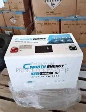 Cworth 12v 300ah Lithium Battery