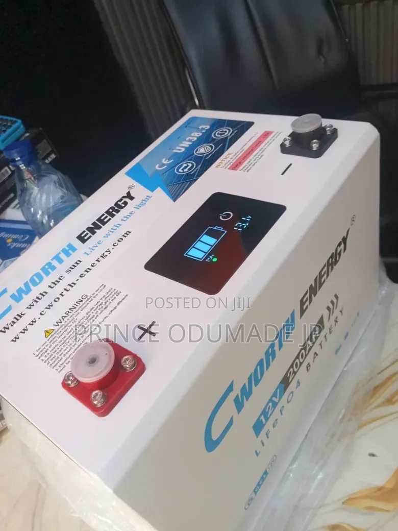 Cworth 12v 300ah Lithium Battery