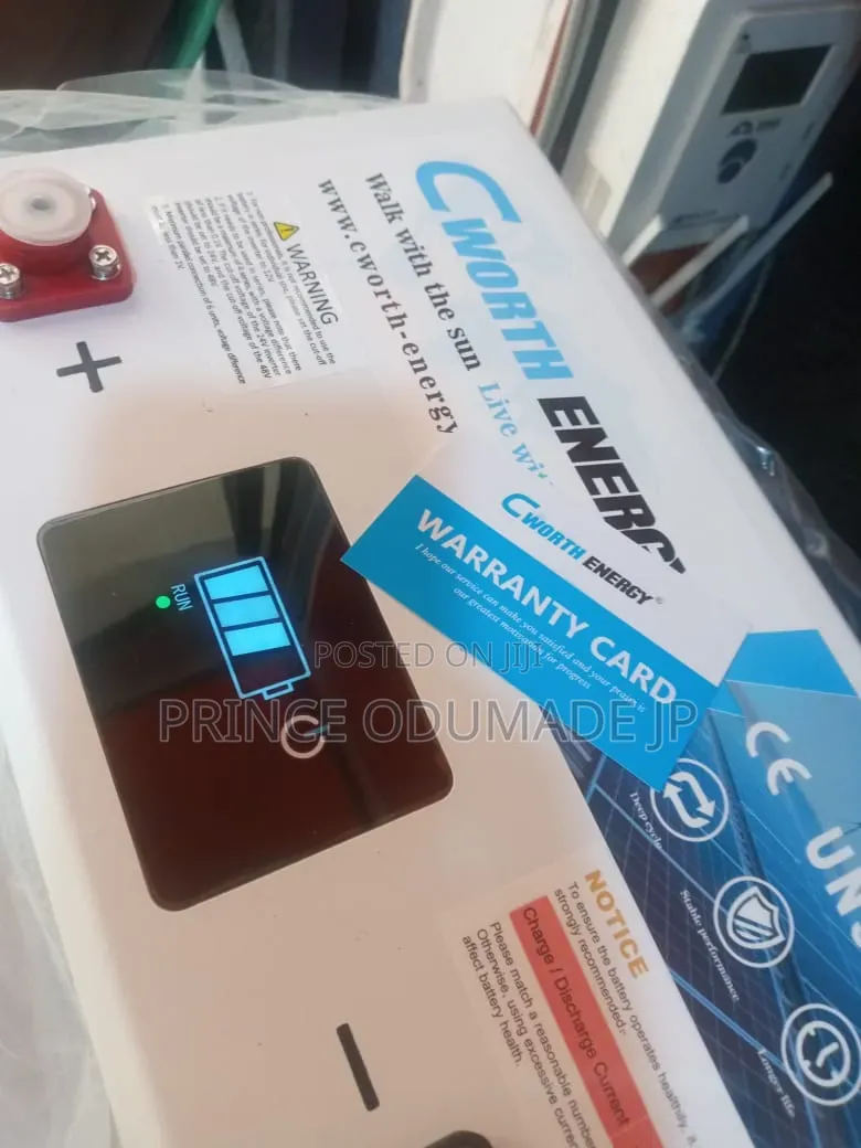 Cworth 12v 300ah Lithium Battery
