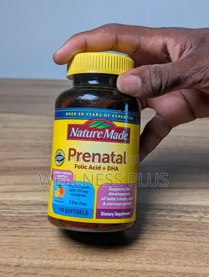 Nature Made Prenatal + Dha 90 Softgels | Usp Verified | Lagos