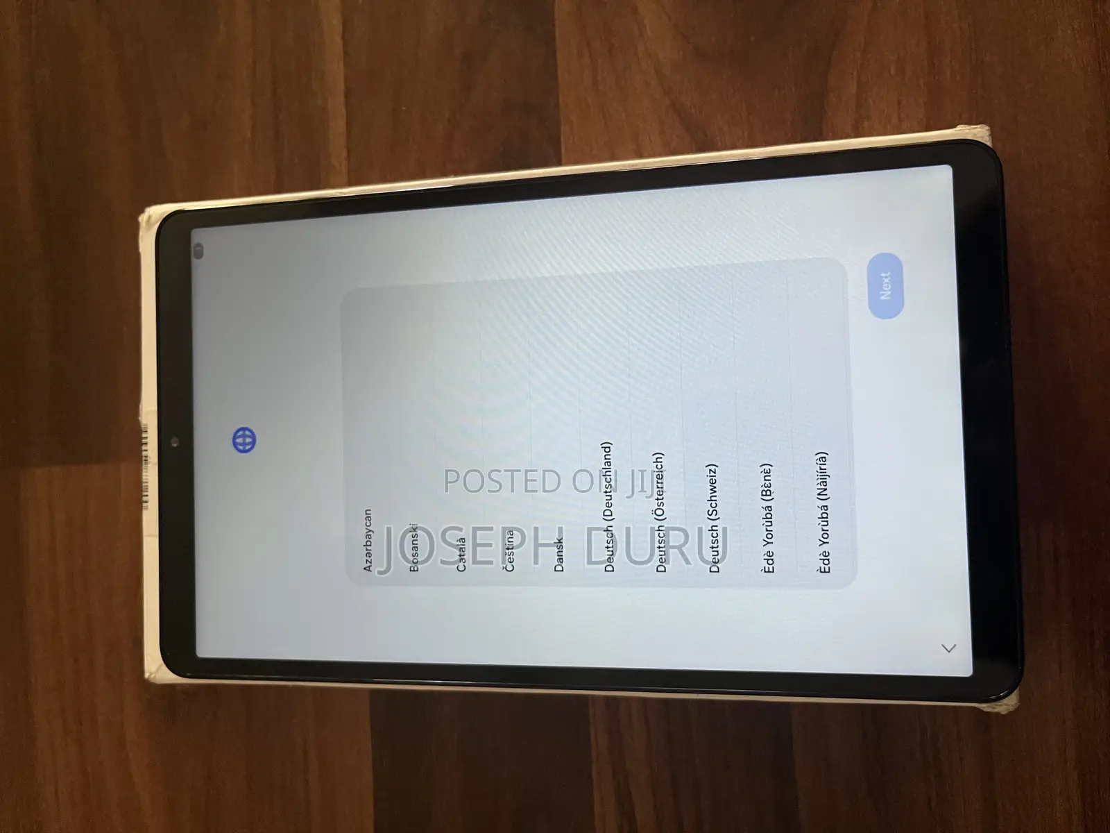 New Samsung Galaxy Tab A11 64 GB Gray