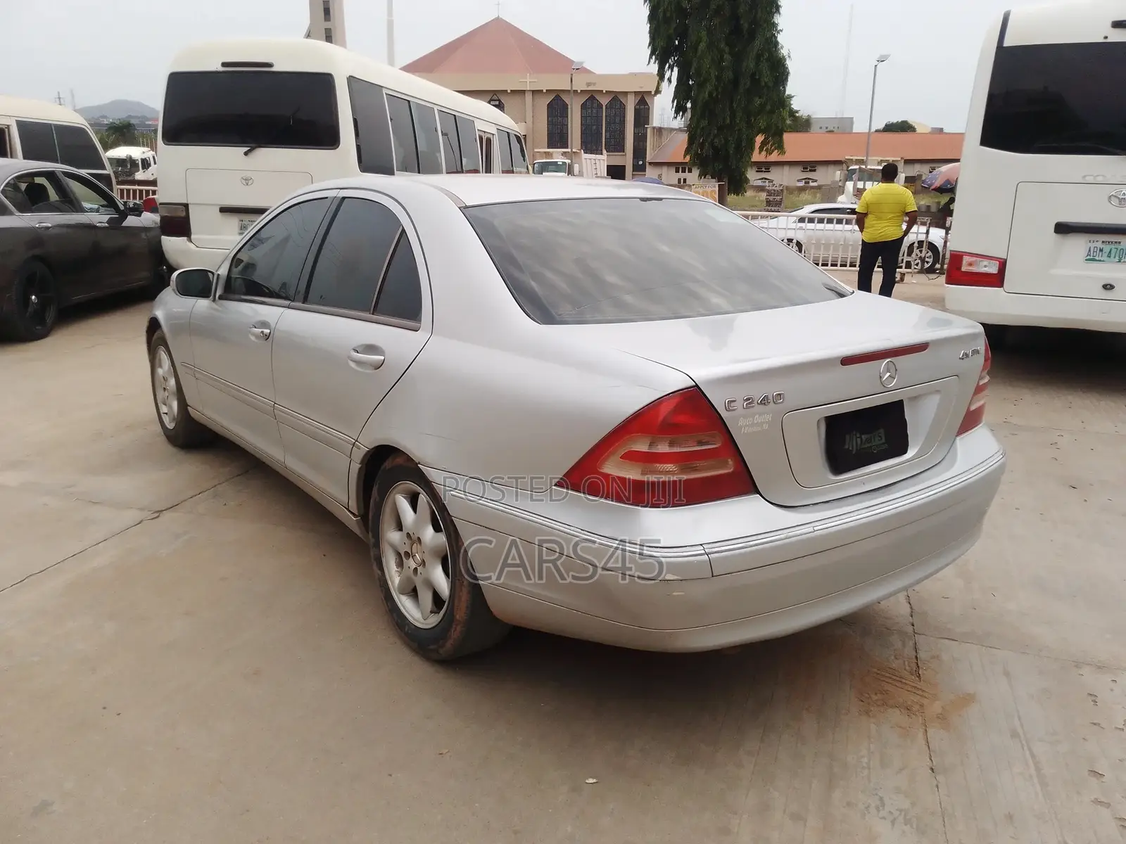 Mercedes-Benz C240 2004 Silver