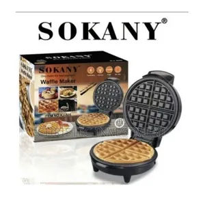 Sokany Portable Electric Waffle Maker Machine for Perfect Crispy