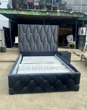 4.5 by 6 Upholstery Bedframe Produced With HDF Board