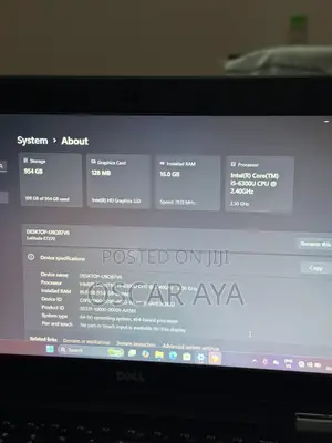 Laptop Dell Latitude E7270 16GB Intel Core i5 SSD 1T