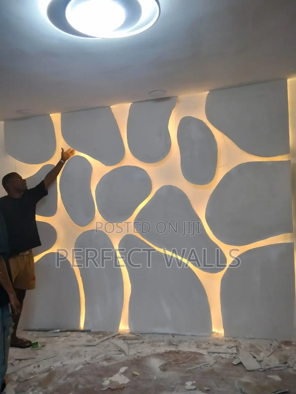 Wall Design With Plaster Boards