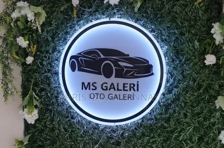 Illuminated Round Acrylic Indoor Signage
