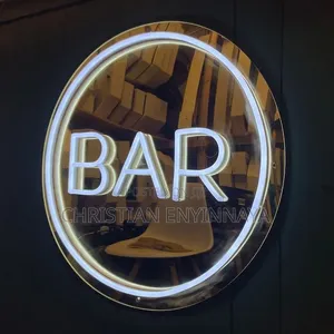 Illuminated Round Acrylic Indoor Signage