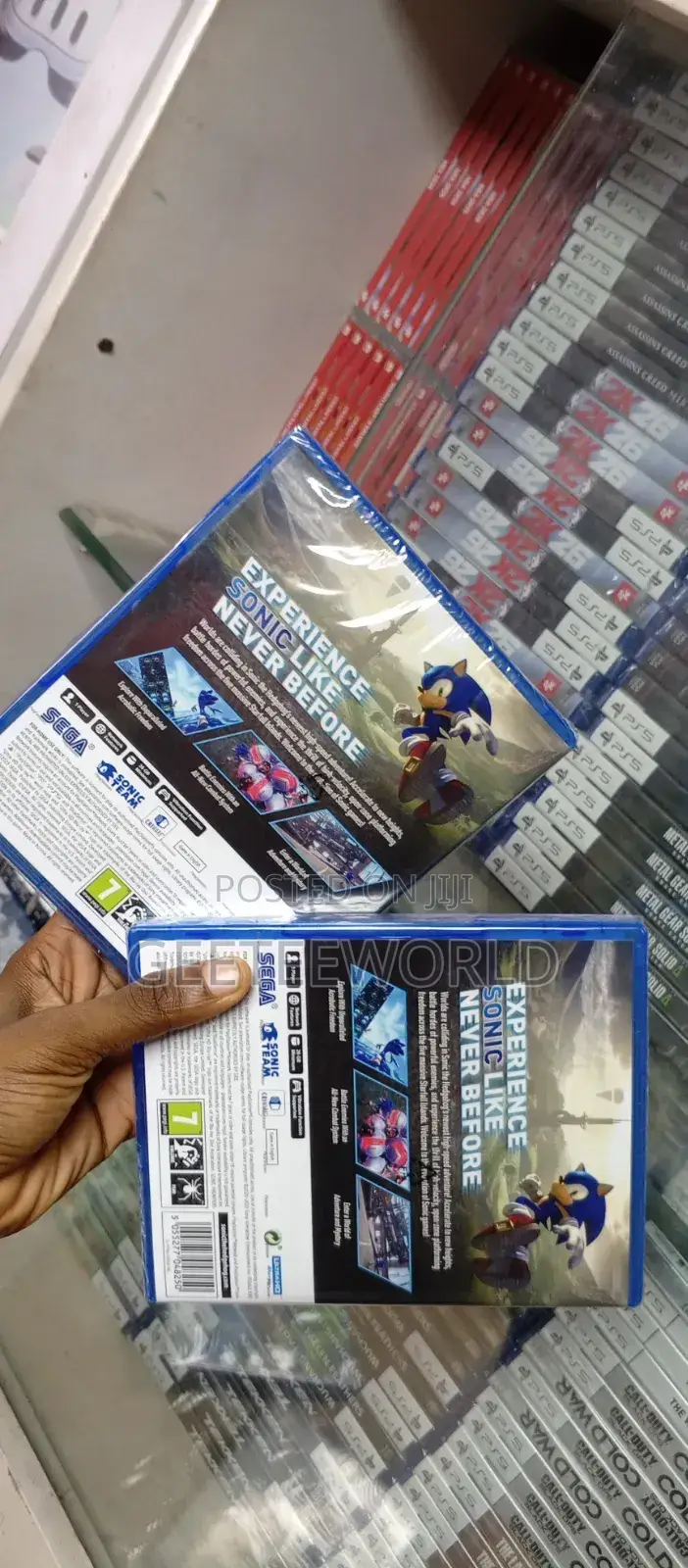 Sonic Frontiers Ps5 Game Disc