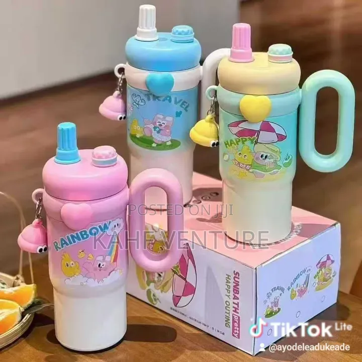 Vacuum Fancy Cup With Handle