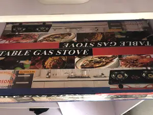 Table Top Tempered Glass 2 Burner Gas Cooker - Auto Ignition