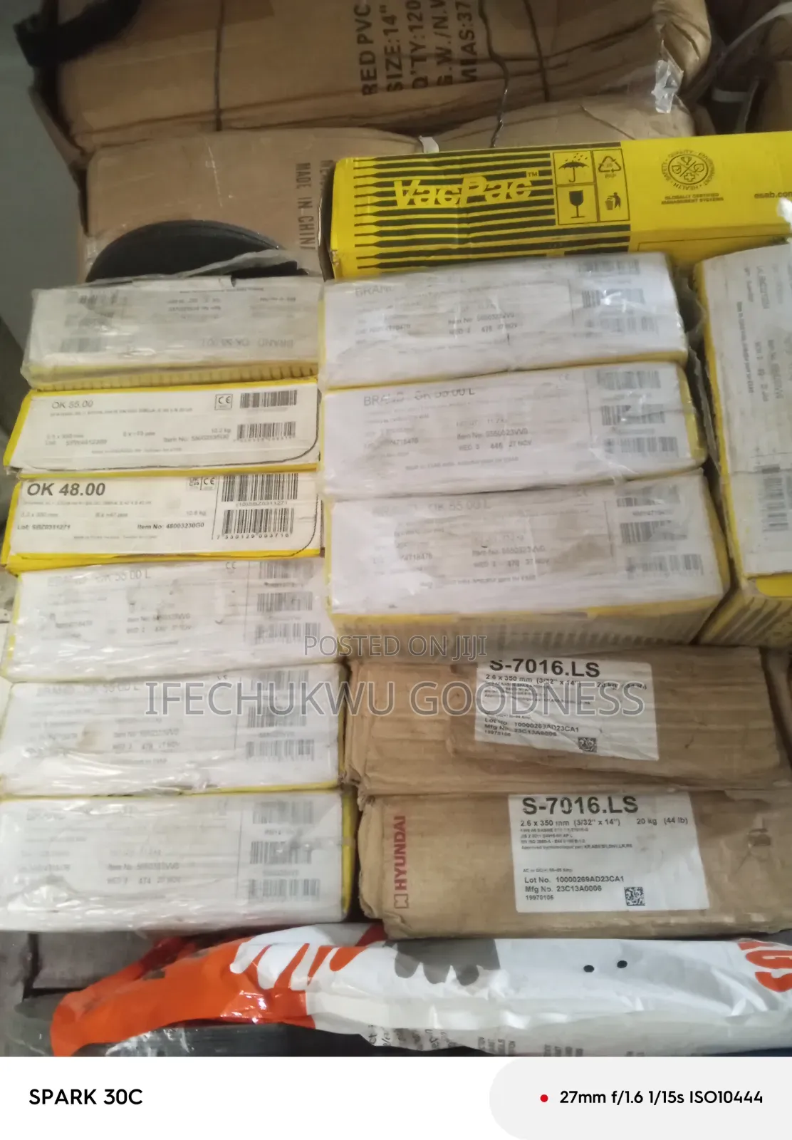 Esab Vacpac Electrodes