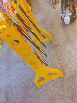 Yellow Safety Barricade