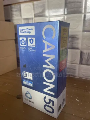 New Tecno Camon 50 256 GB