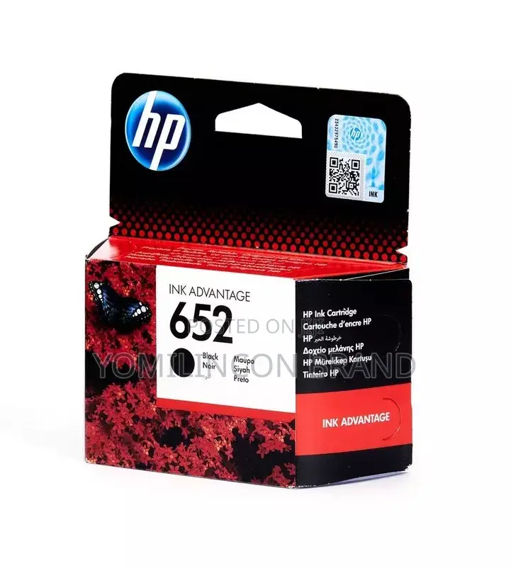 Hp 652 Black Ink Cartridge