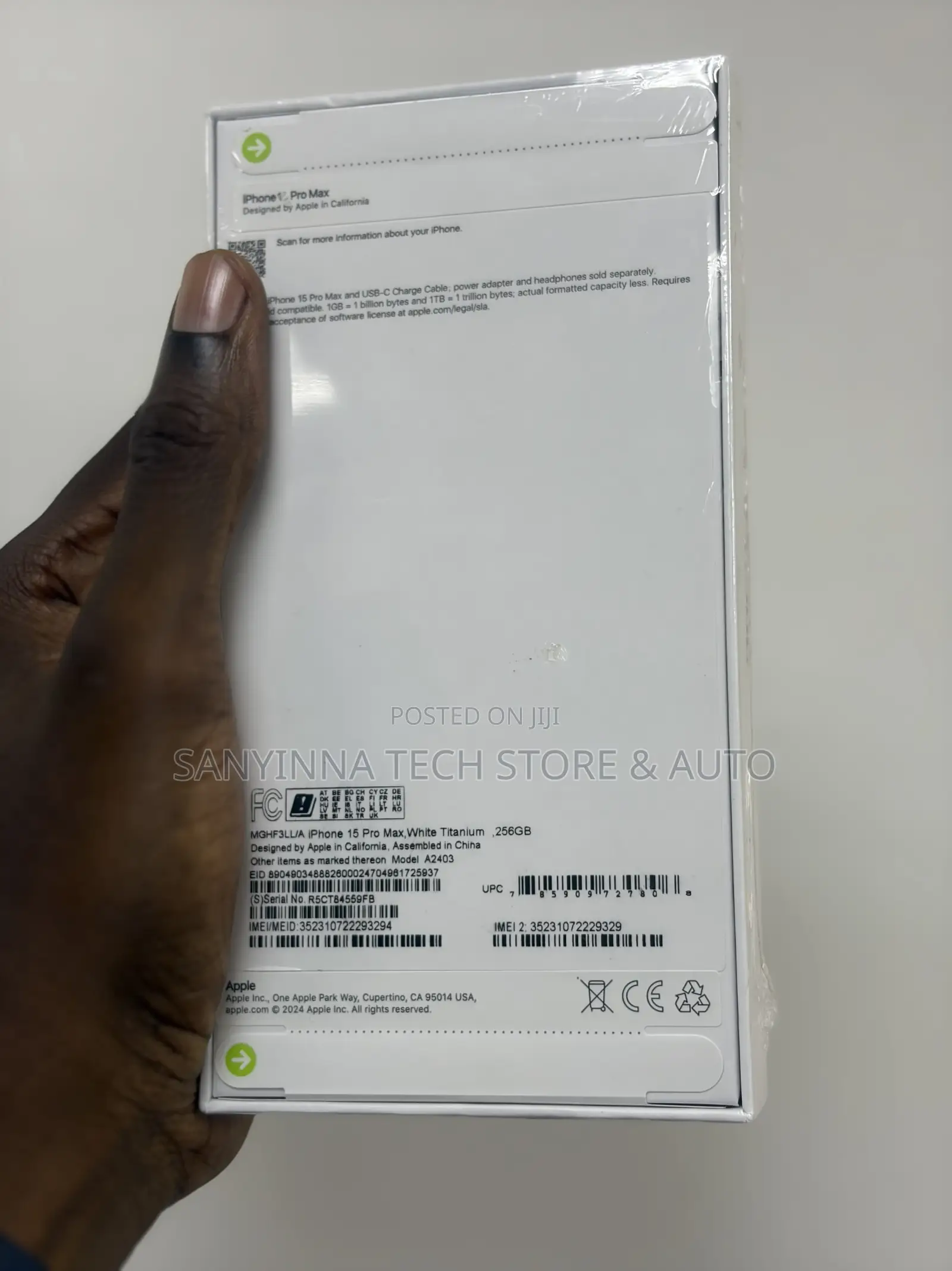 Apple iPhone 15 Pro Max 256 GB White