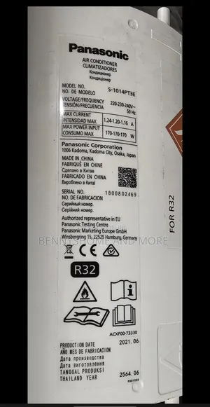 Panasonic S-1014pt3e Air Conditioner Panasonic Under Ceiling - Indoor