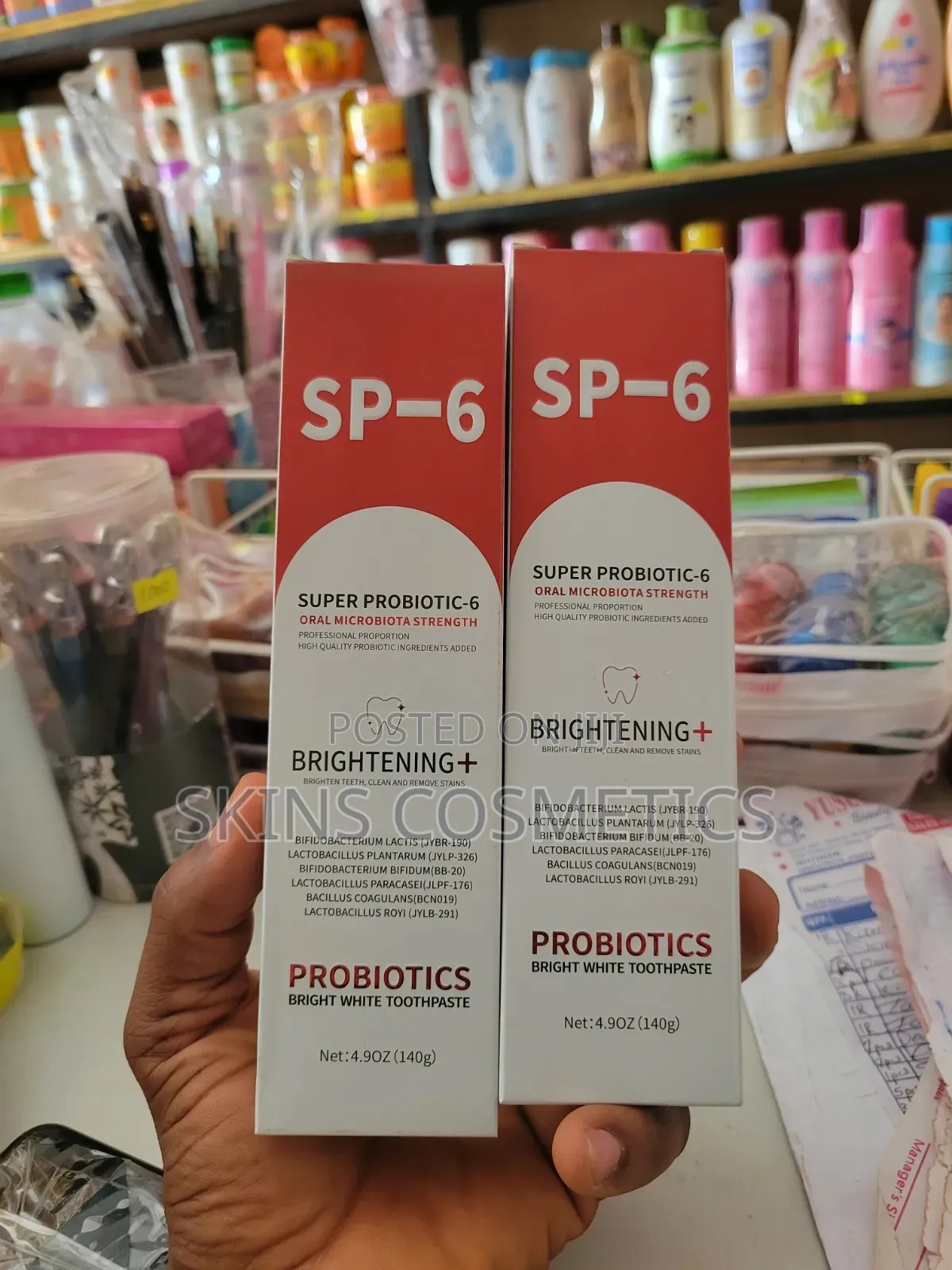 Sp 6 Probiotic Toothpaste