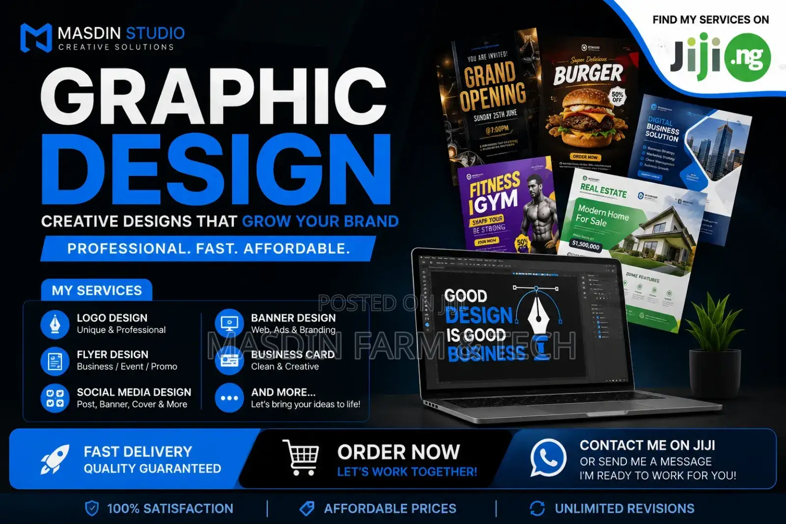 Professional Graphics Designer And Social Media Manager