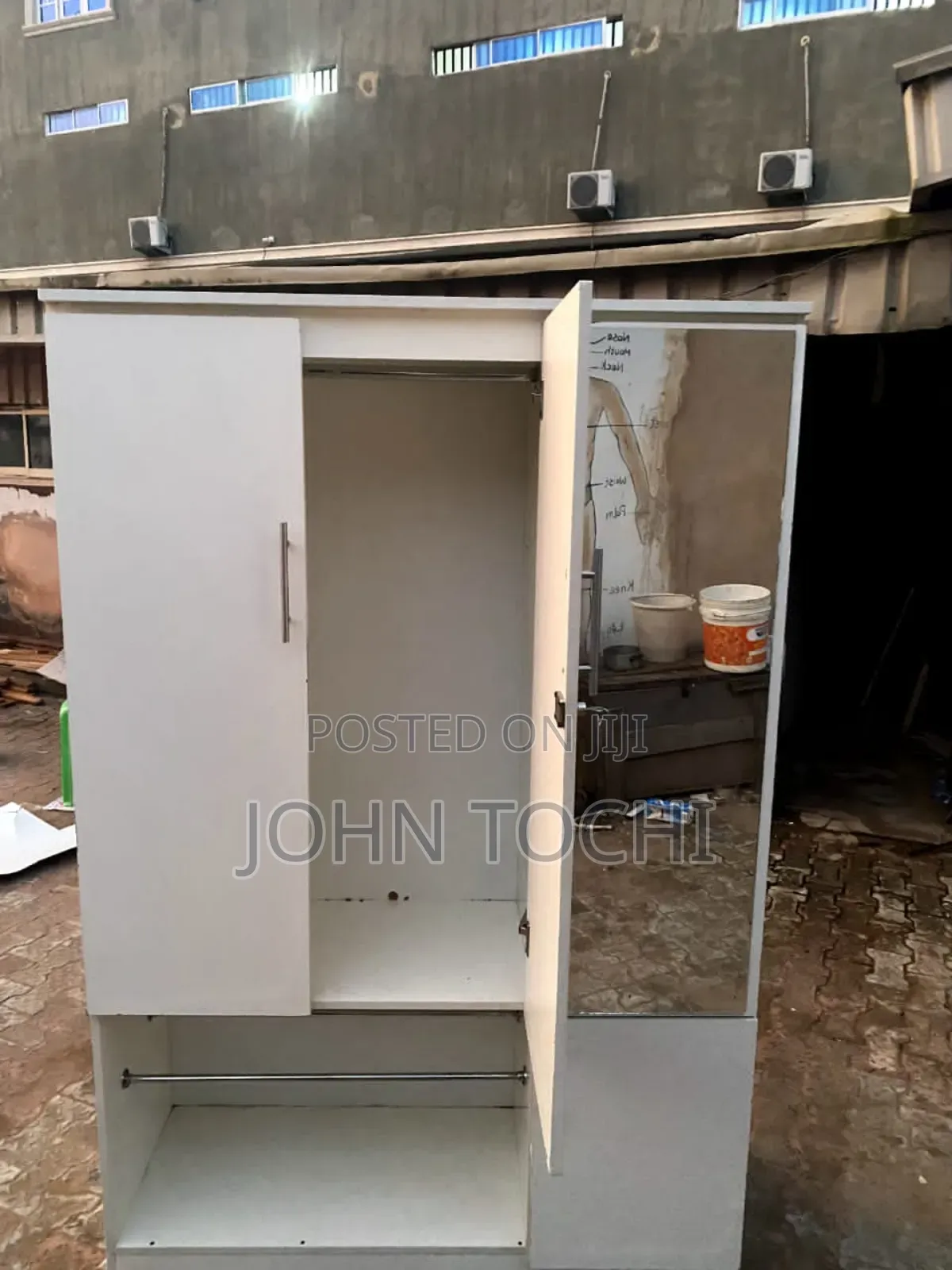 4 by 6 Wardrobe With Mirror