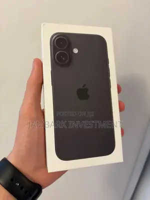New Apple iPhone 16 128 GB Black
