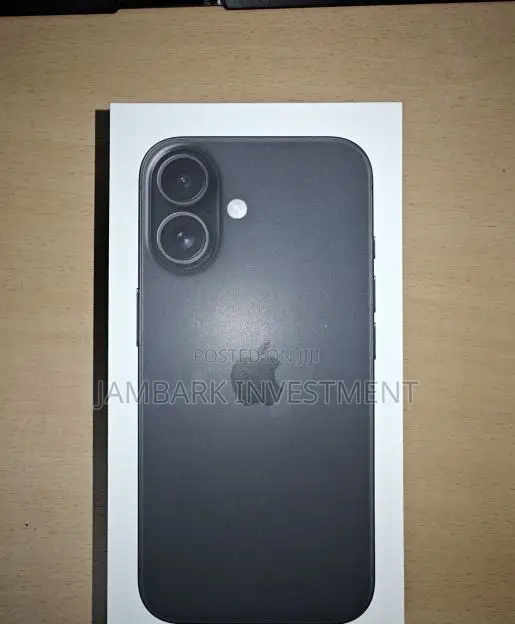 New Apple iPhone 16 128 GB Black
