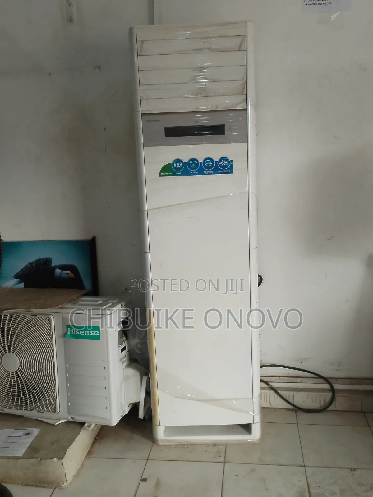 Hisense 2 Turn Standing Ac