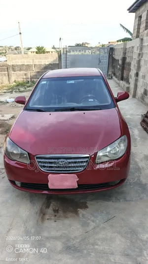 Hyundai Elantra 2009 Red